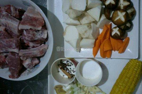 原香排骨汤的做法图解1