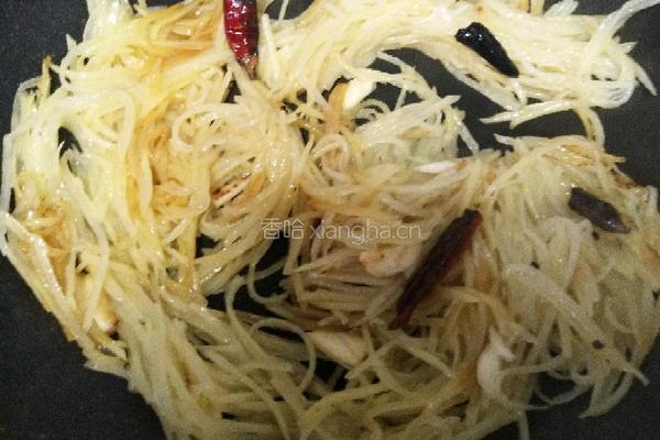 香辣土豆丝的做法图解7