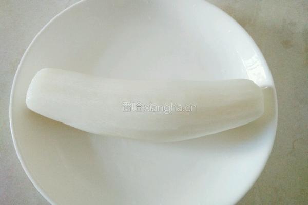 葱油萝卜丝的做法图解1