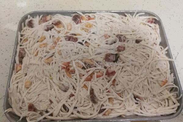 香煎芋丝饼的做法图解6