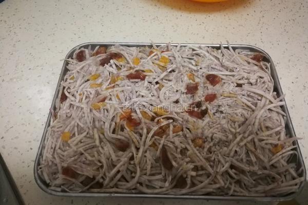 香煎芋丝饼的做法图解8