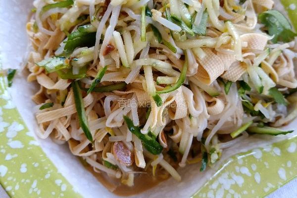 凉拌豆芽豆丝的做法图解12
