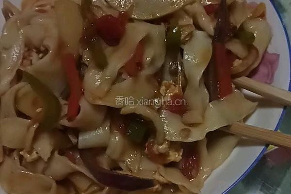 西红柿鸡蛋炒面的做法图解5