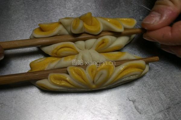 菊花馒头的做法图解14