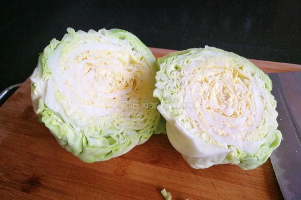 素颜春色（干煸卷心菜）的做法图解2