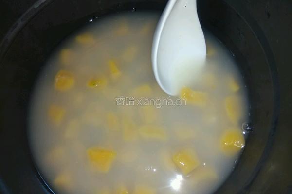 南瓜汤圆的做法图解7