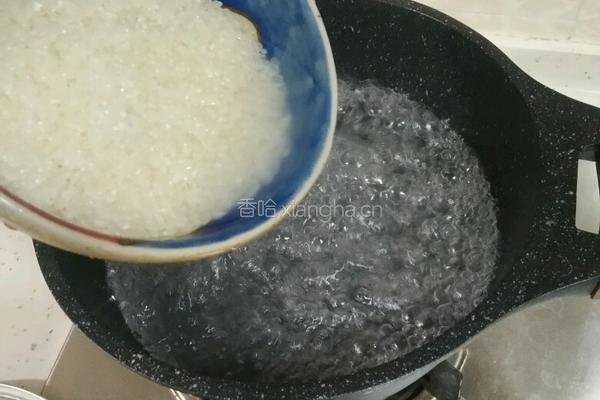香菇鸡肉粥的做法图解5