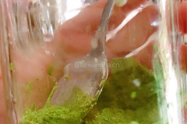 抹茶奶茶的做法图解4
