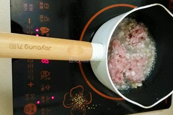 香菇肉酱的做法图解4