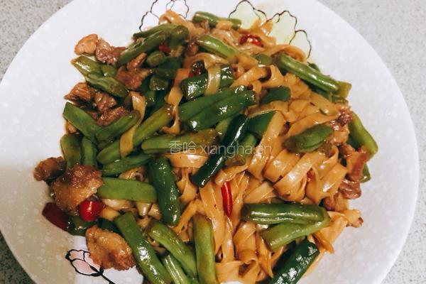 豆角焖面