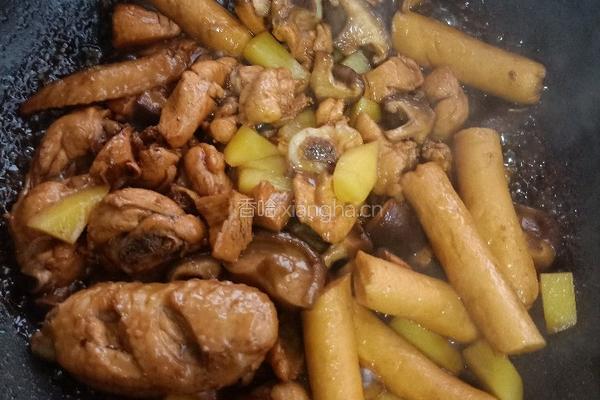 鱼肠可乐鸡翅的做法图解9