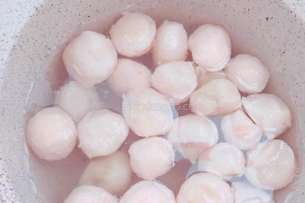 白萝卜虾丸汤的做法图解5