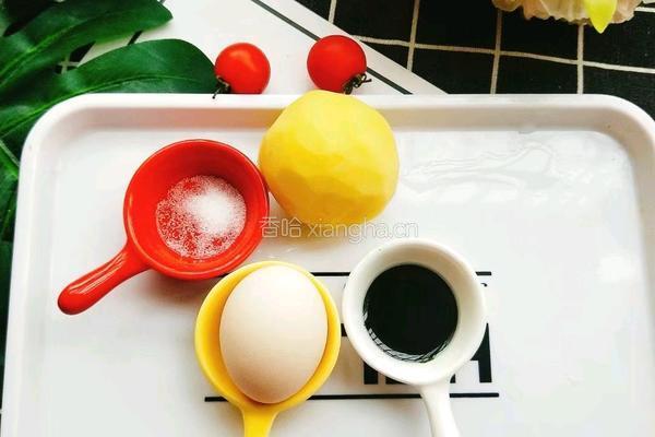宝宝早餐向日葵蛋的做法图解1