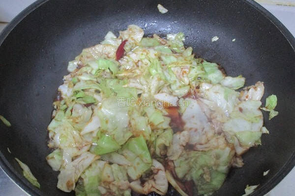酸辣手撕包菜的做法图解4