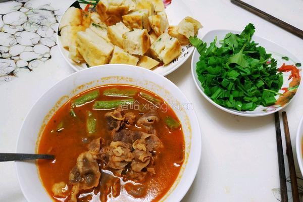 牛肉汤泡饼的做法图解6