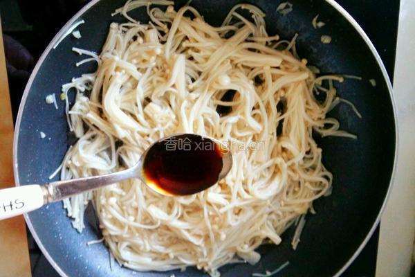 蚝油金针菇的做法图解6