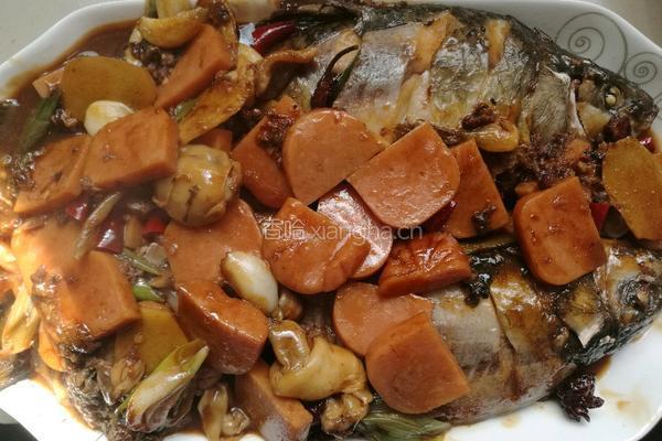 鲫鱼贴饼