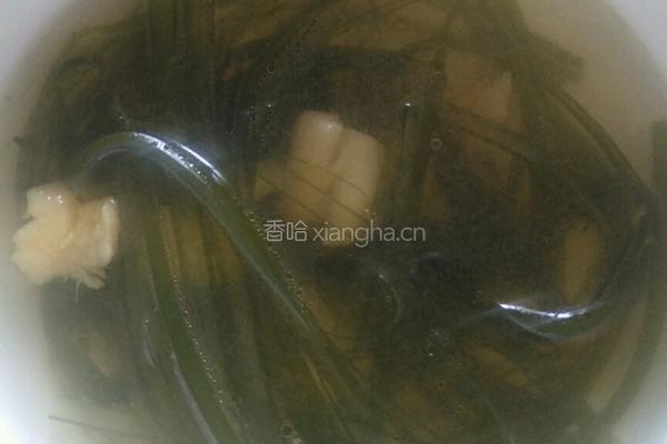 海带瑶柱汤的做法图解5