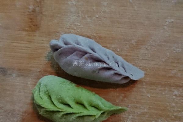 小小彩色饺子的做法图解5