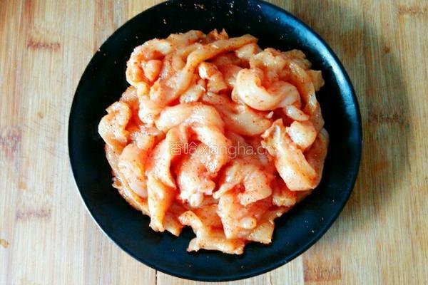 奥尔良鸡肉卷的做法图解4