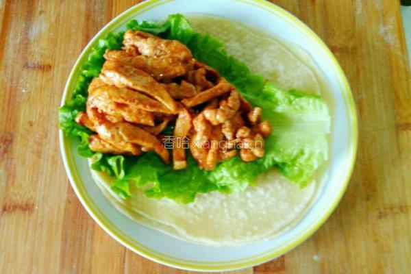 奥尔良鸡肉卷的做法图解19