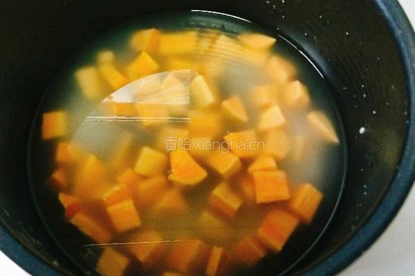 红薯粥的做法图解4