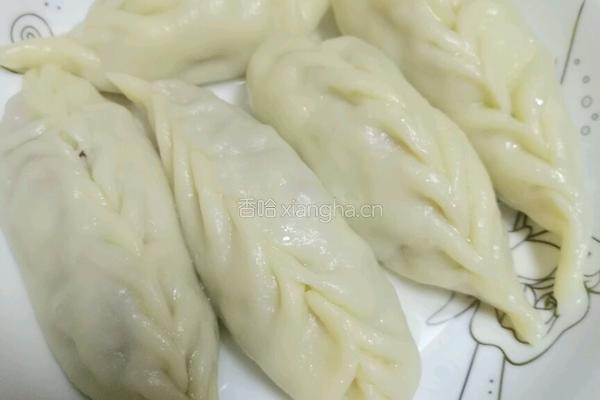 香菇莲藕瘦肉抄手的做法图解7