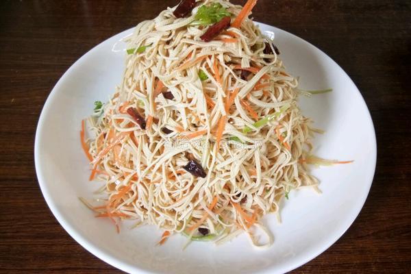 油泼干豆腐丝的做法图解6