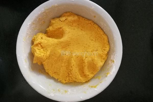 香煎南瓜饼的做法图解4