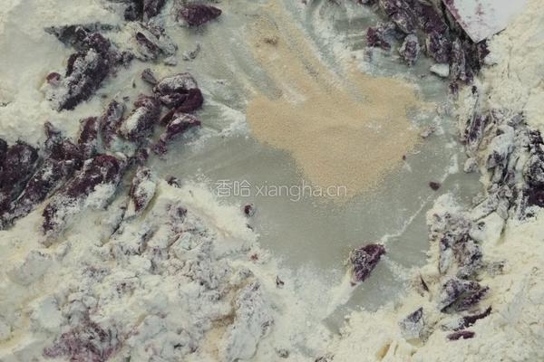 绣球馒头的做法图解2