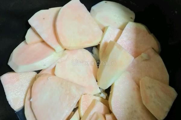 糯米红薯烙饼的做法图解2