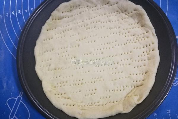 菠萝鸡丁披萨的做法图解8