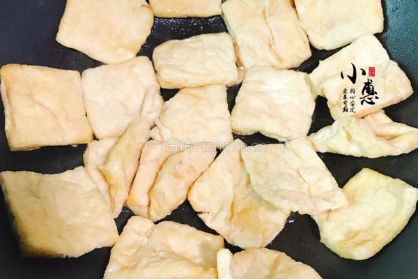 甜辣黄金豆腐的做法图解2