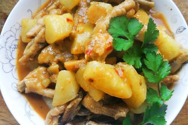 香炖土豆鸡爪的做法图解5