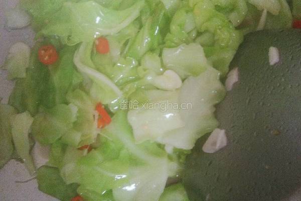 包菜炒粉丝的做法图解8