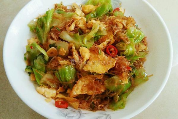 包菜炒粉丝的做法图解15