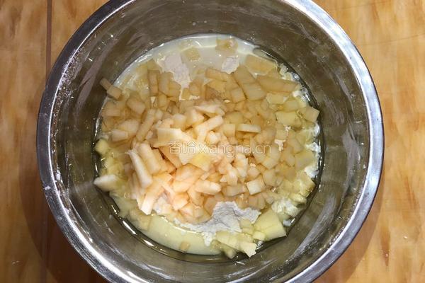 苹果司康发酵饼干-宝宝孕期哺乳期辅食零食的做法图解4