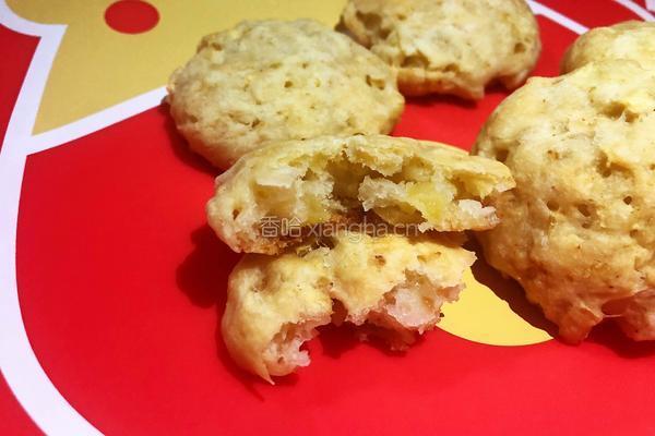 苹果司康发酵饼干-宝宝孕期哺乳期辅食零食的做法图解10