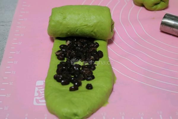 抹茶蜜豆土司的做法图解10