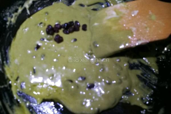 抹茶蜜豆牛扎饼干的做法图解5