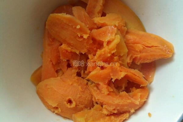 红薯丸子的做法图解2