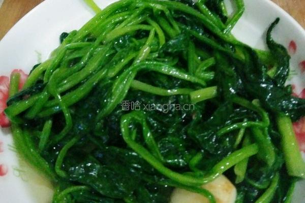 清炒菠菜