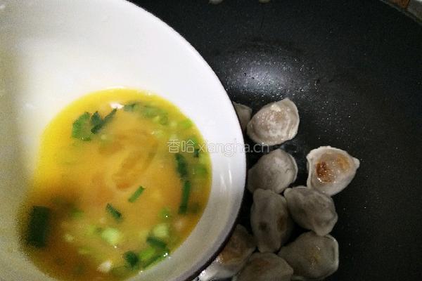 蛋包饺子的做法图解9