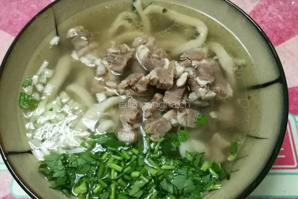 清汤牛肉面的做法图解12