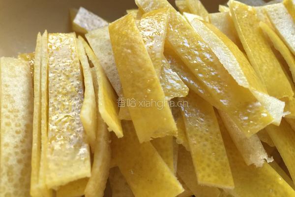 柚子皮糖的做法图解3