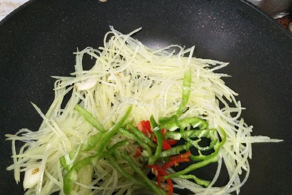青椒土豆丝的做法图解8