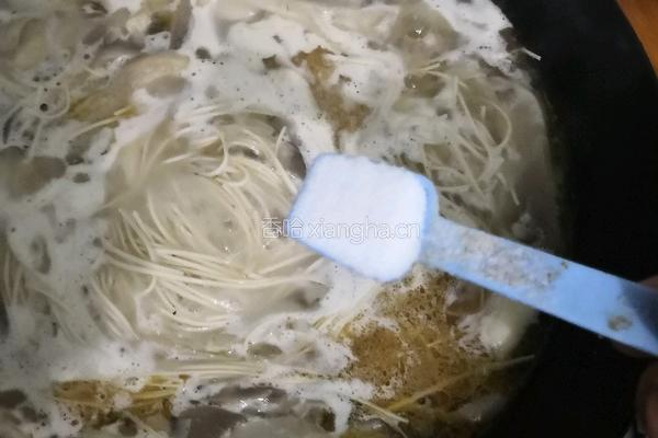 蘑菇面的做法图解5