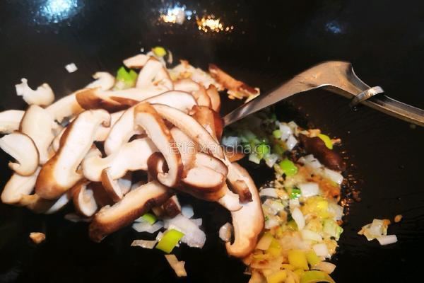 香菇面的做法图解6