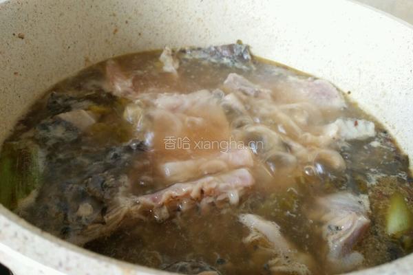 快手酸菜鱼的做法图解8