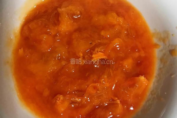 柿子玉米饼的做法图解2